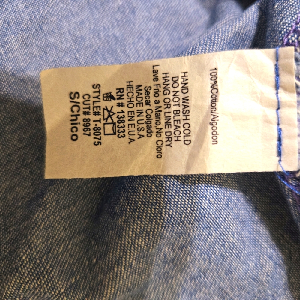 Better.Be Denim top. New - Picture 7 of 8